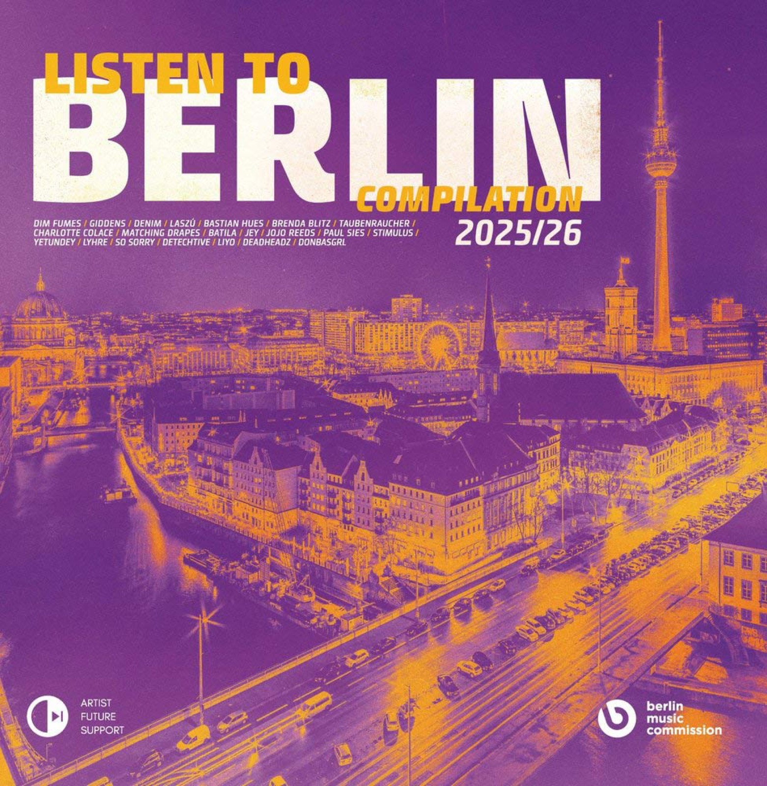 LISTEN TO BERLIN: COMPILATION 2025/26 – Projekt von Terminal 5 Berlin